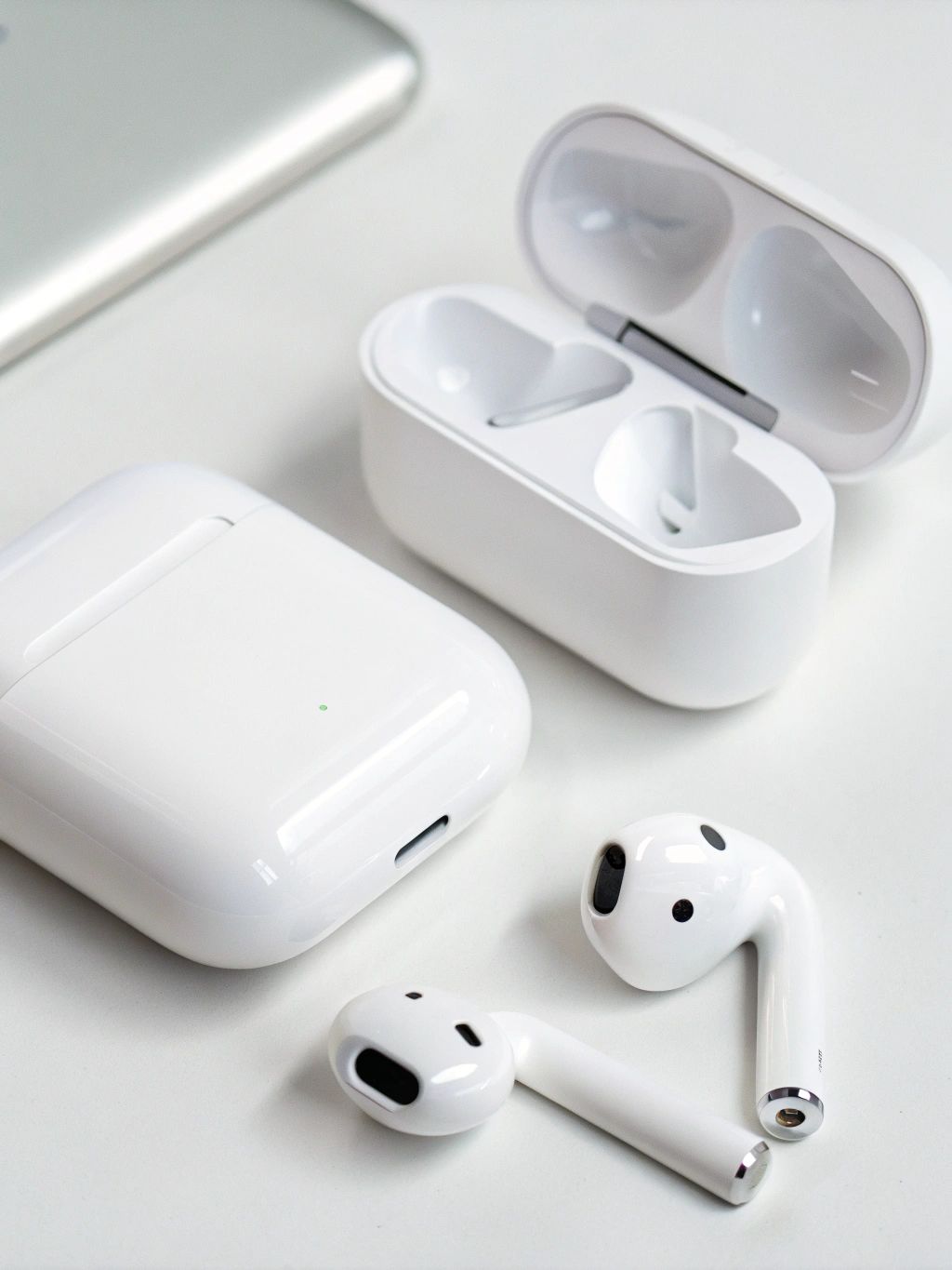 Airpods Air Pro 3rd Gen TWS (True Wireless Stereo) Bluetooth Earbuds Dual Earphones Headset (Connect With All Bluetooth Devices).BLUETOOTH handfree