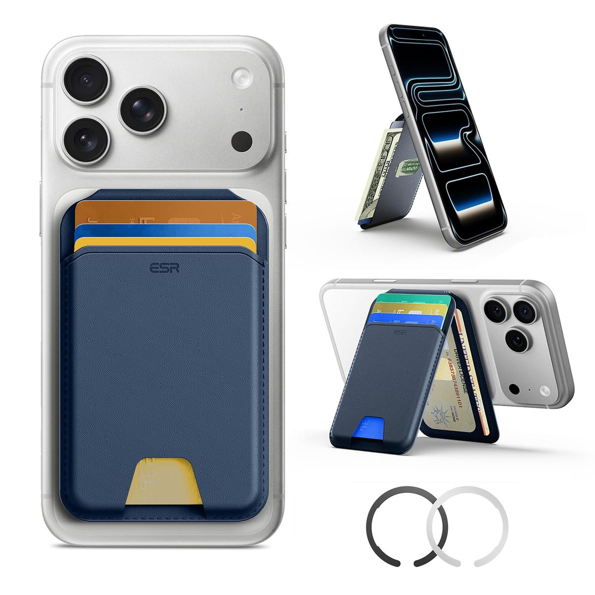 iPhone 17 Pro Max Woven Wallet MagSafe with Animation (IC)