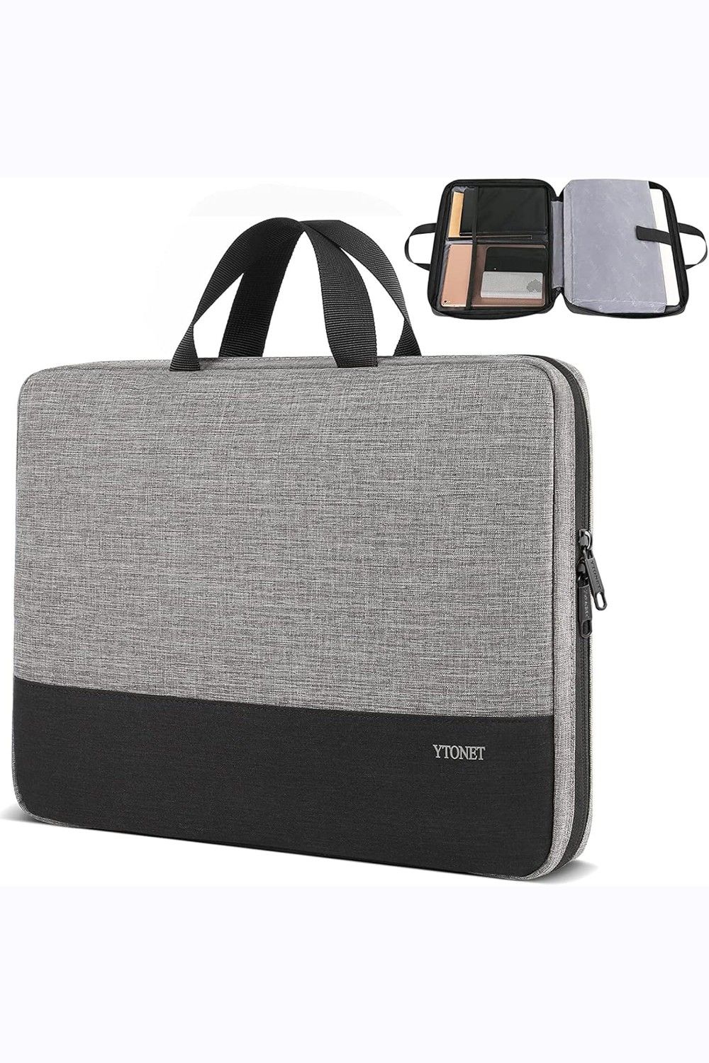 Bagasin Laptop Sleeve Case, 15 15.6 16 inch Laptop Sleeve Water Resistant with 4-Layer Protection Compatible with Macbook Notebook Elitebook Chromebook Laptops