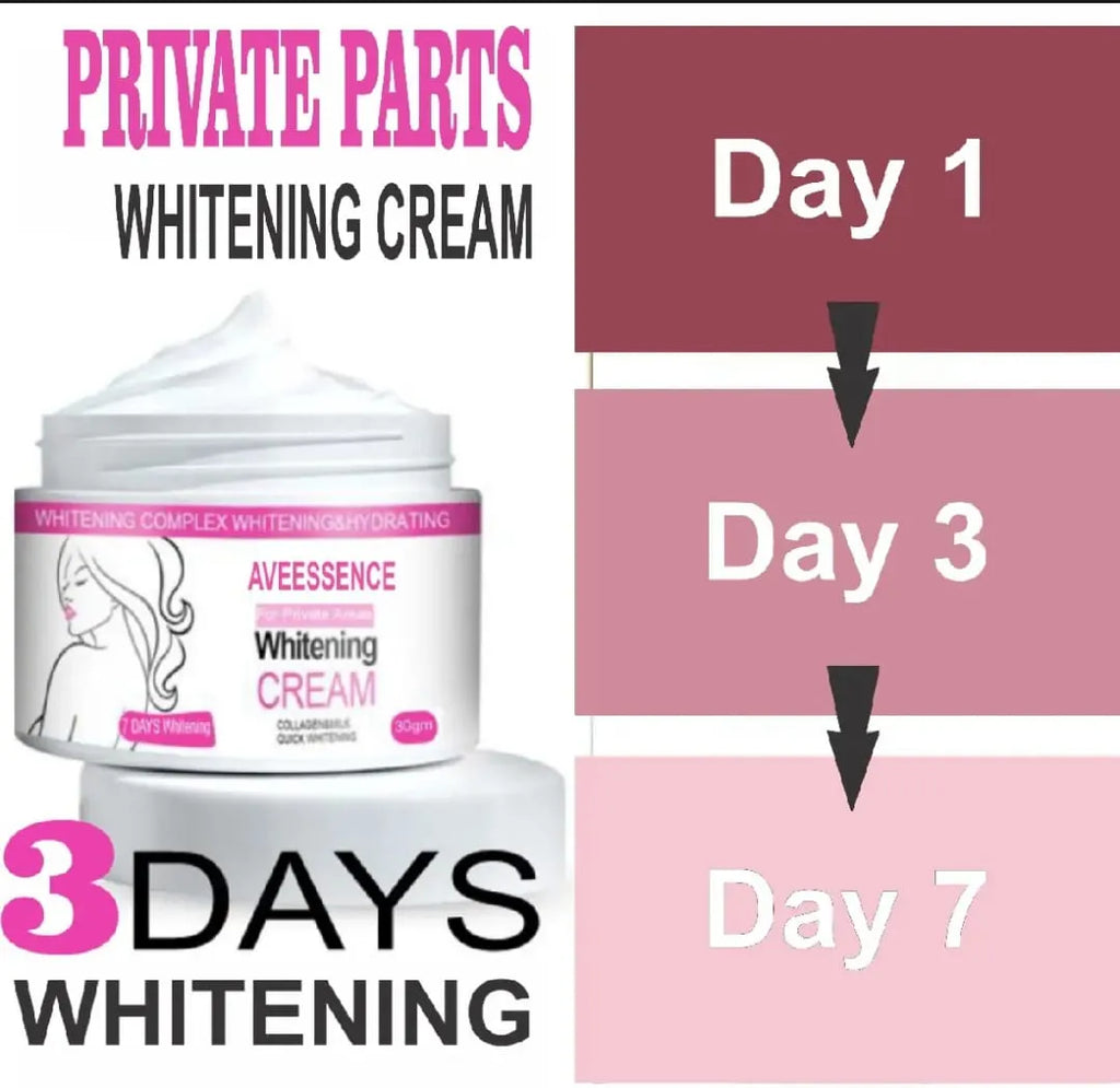 7 Day Whitening Formula Cream – Skin Brightening