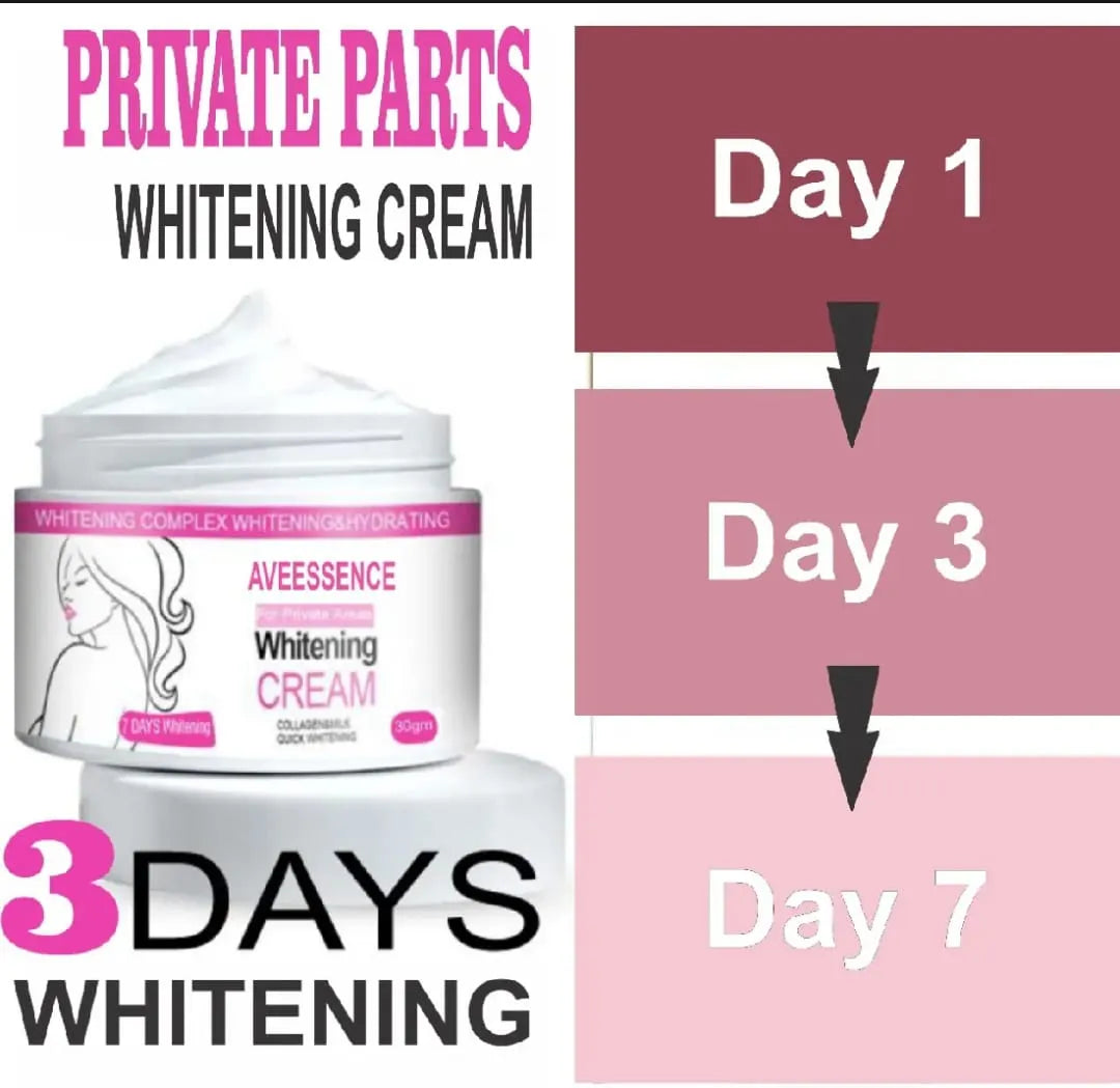 7 Day Whitening Formula Cream – Skin Brightening