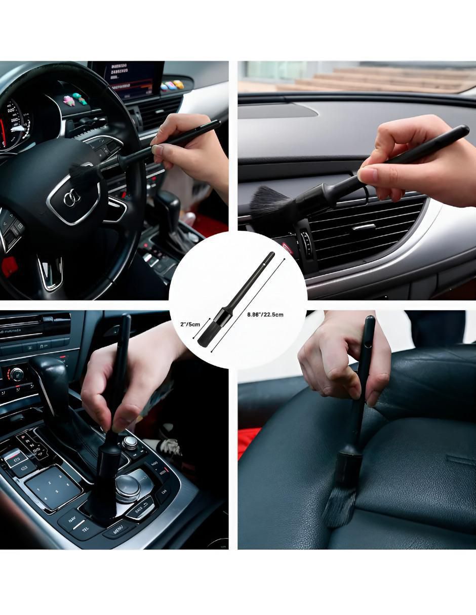 Vent Cleaning Brush Car Clean Brush Cleaning Accessories Car Auto Air Conditioner Vent Cleaner Blinds Keyboard Dust Computer Car Styling Clean Tools