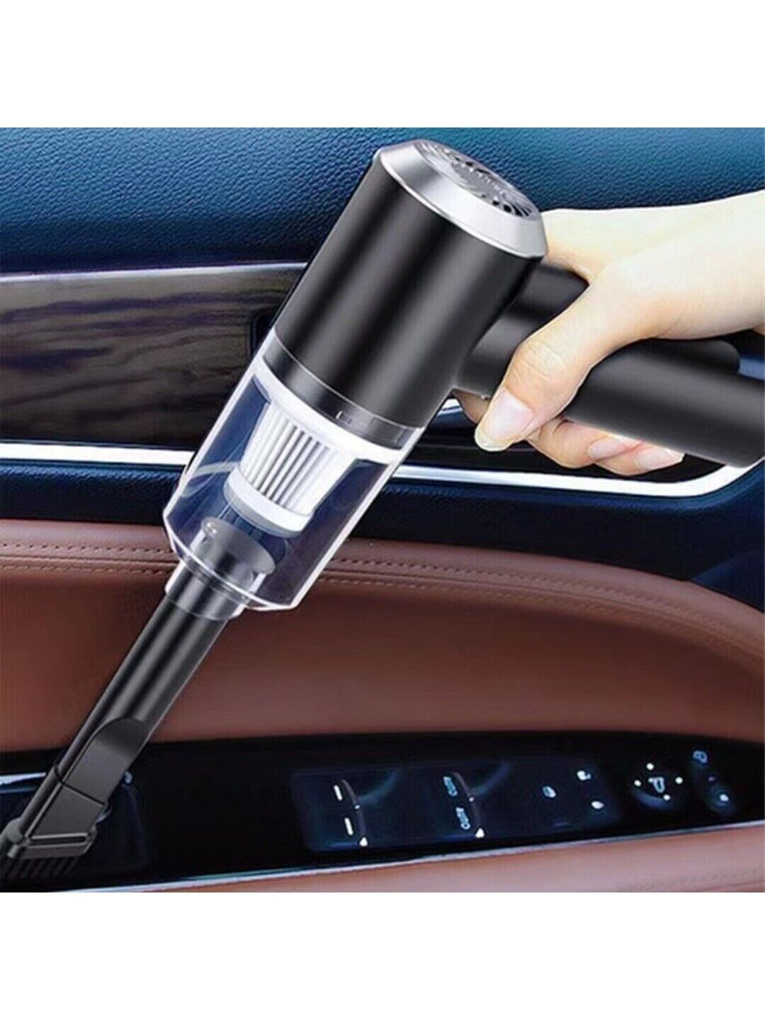 Holloyiver Car Vacuum Cleaner, Handheld 8000Pa Wet and Dry Strong Suction Vac