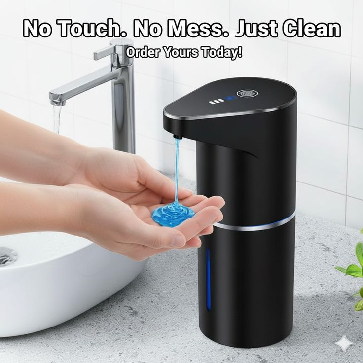 Soap Dispenser bottle Touch soap dispenser set for kitchen sink wall mounted for bathroom